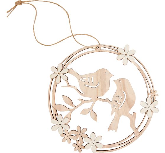 VBS Wooden wreath "Birds"