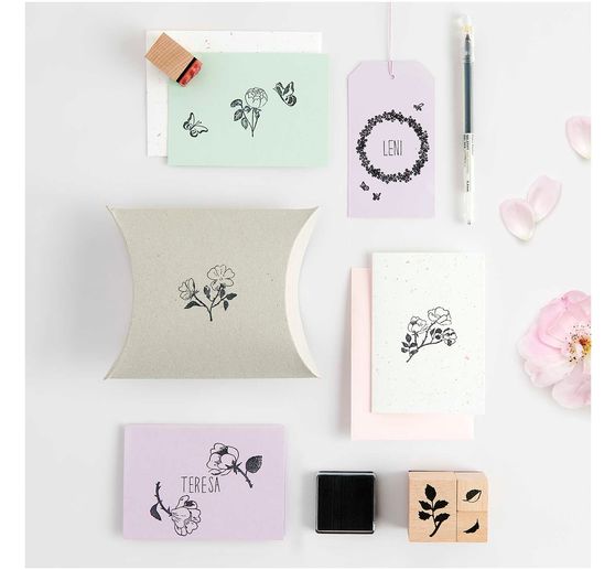 XL Stamp set "La Vie En Rose"