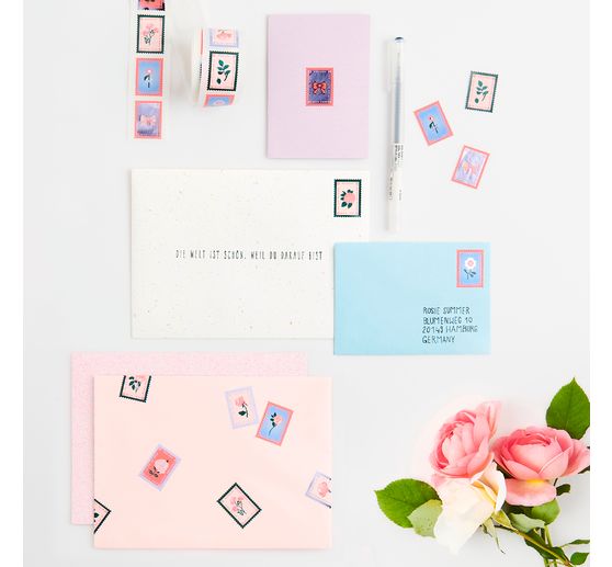 Sticker roll "Stamps"