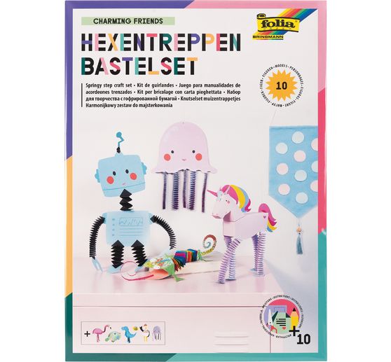 Witch stairs craft kit "Charming Friends"