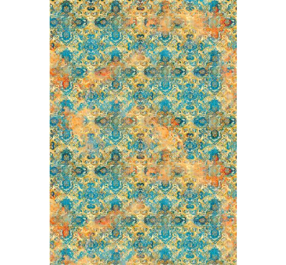 Gamma di seta di paglia con motivi "Esprit de Voyage".