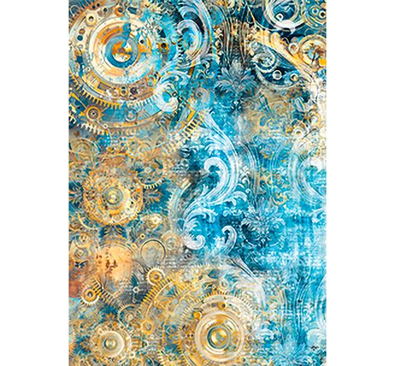 Gamma di seta di paglia con motivi "Esprit de Voyage".