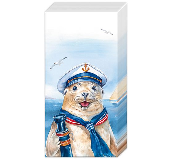 Paper handkerchiefs "Captain Charlie"