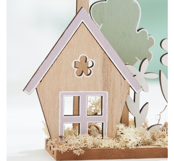 Kit di montaggio in legno VBS "Casa in campagna"