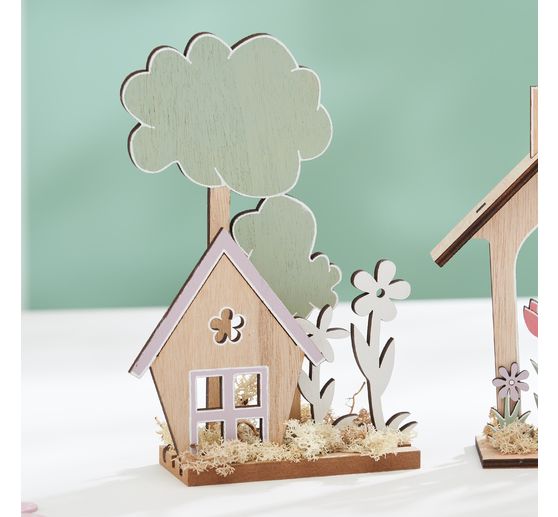 Kit di montaggio in legno VBS "Casa in campagna"