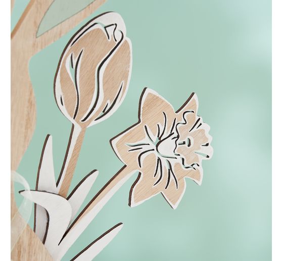 VBS Wooden plugs flowers "Tulip and Narcissus"