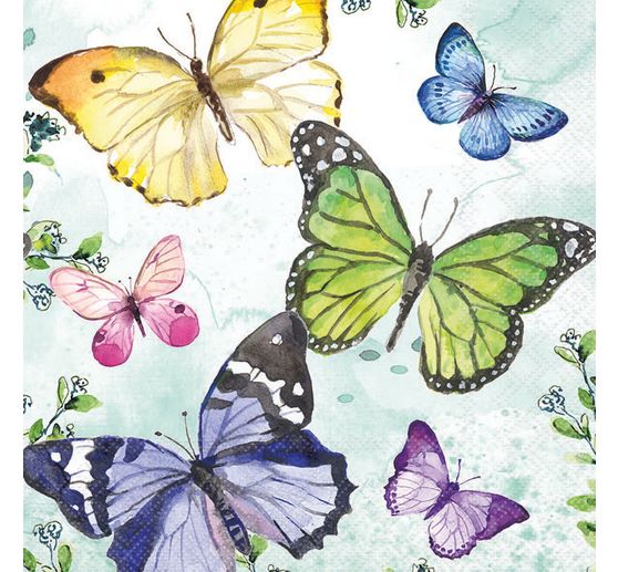 Napkin "Fluttering butterflies"