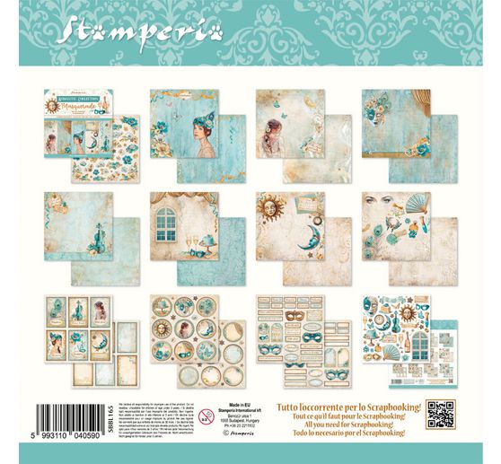 Blocco di scrapbook "Masquerade