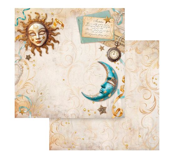 Blocco di scrapbook "Masquerade