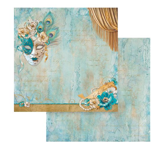 Blocco di scrapbook "Masquerade