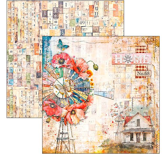 Scrapbook paper "Majestic Dream"