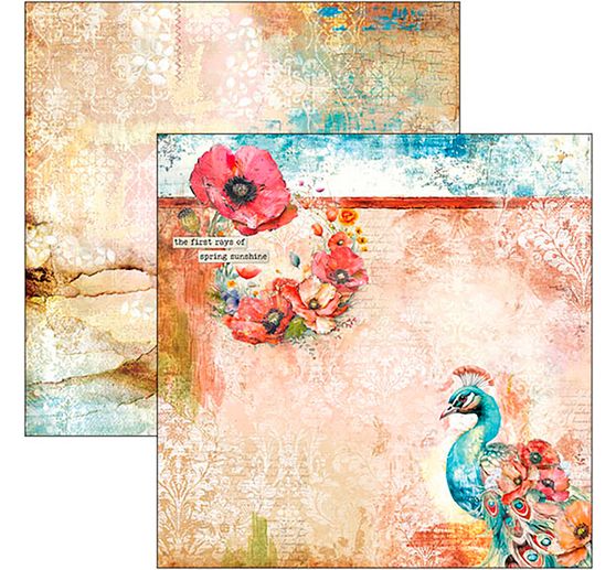 Scrapbook paper "Majestic Dream"