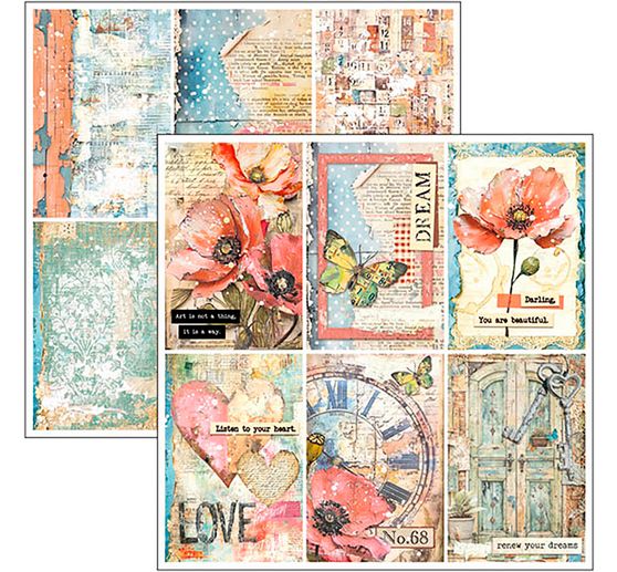 Scrapbook paper "Majestic Dream"