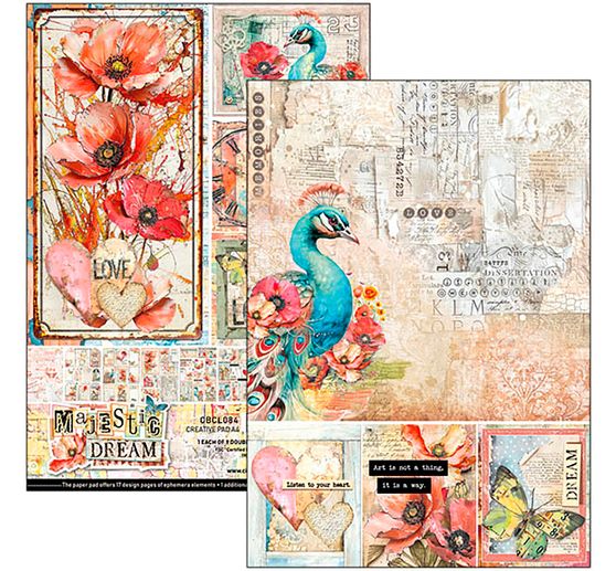 Paper set "Majestic Dream"