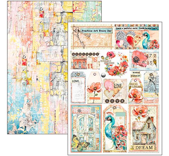 Paper set "Majestic Dream"