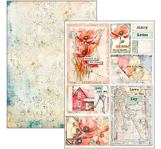 Paper set "Majestic Dream"