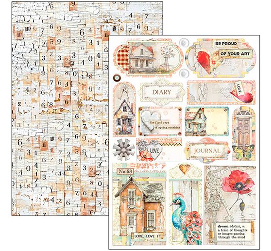 Paper set "Majestic Dream"