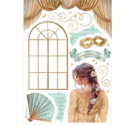 Washi Pad "Masquerade