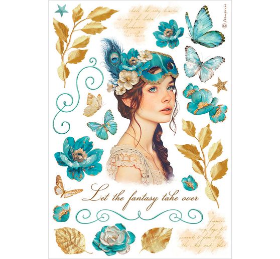 Washi Pad "Masquerade