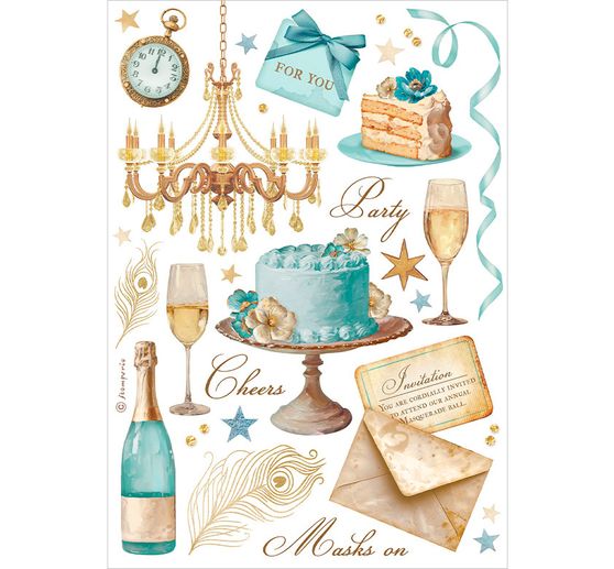 Washi Pad "Masquerade