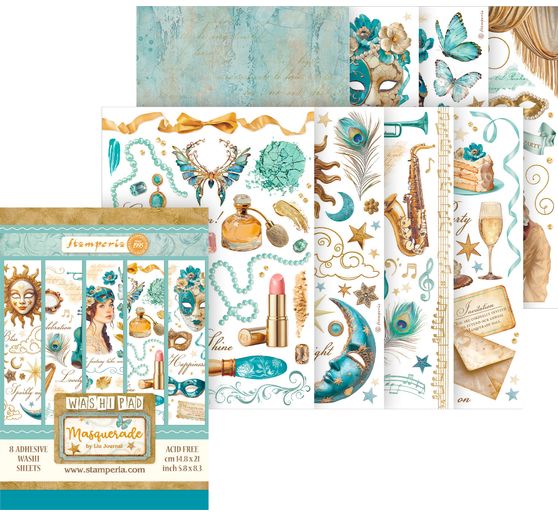 Washi Pad "Masquerade