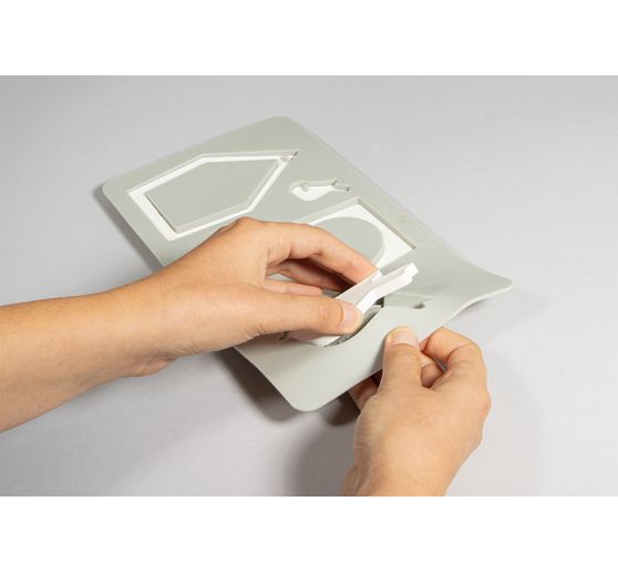 Silicone casting mould "Birdhouses & Birds"