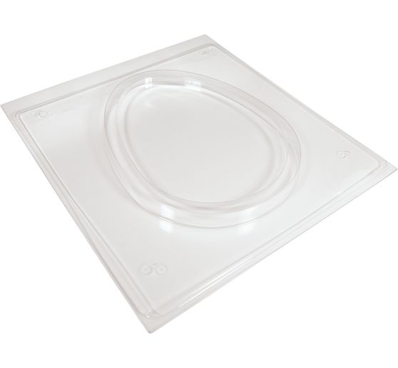 Casting mould "Decoration plate egg shape"
