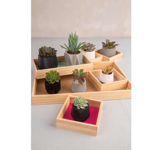 Silicone casting mould "Mini pots"