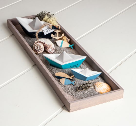 Silicone casting mould "Origami boats"