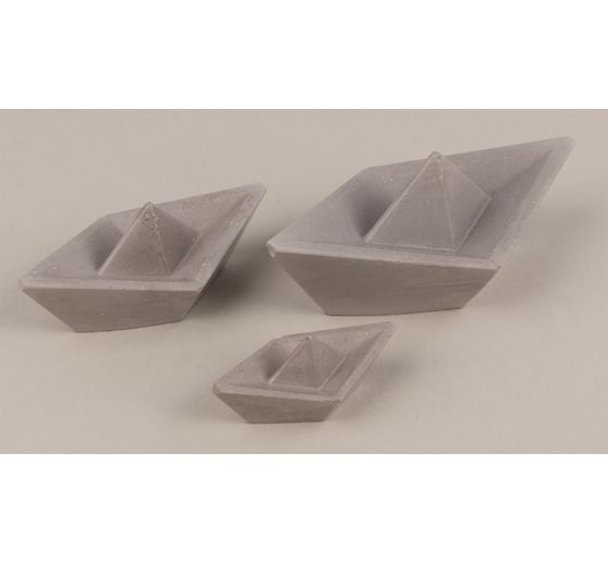 Silicone casting mould "Origami boats"