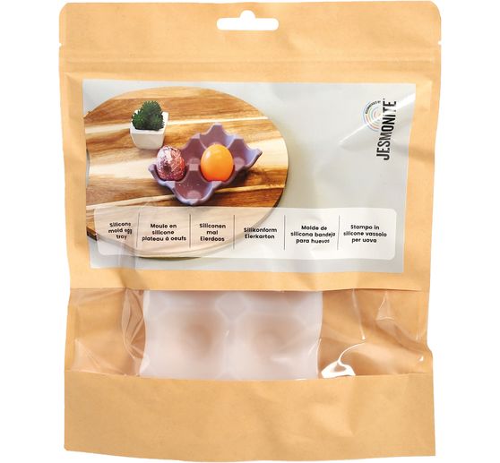 Silicone casting mould "6 Egg pallet"