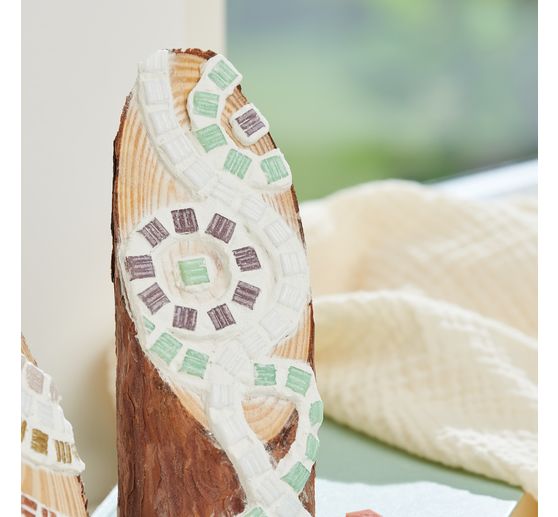 Artdeco glass stone mosaic mix