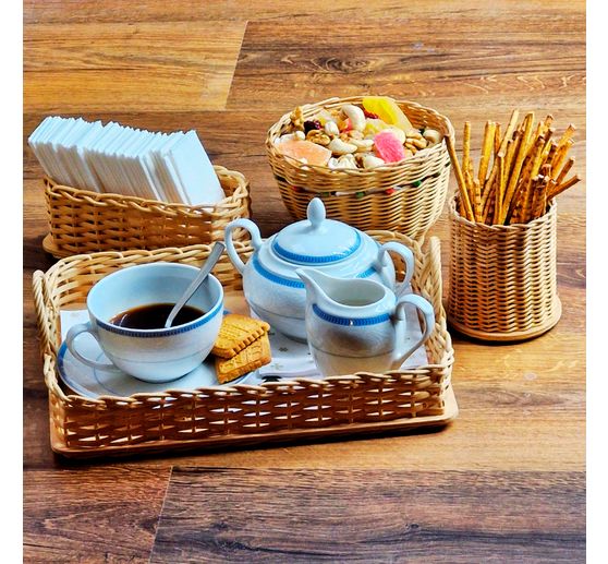 VBS Craft kit Rattan cane "Pen holder"