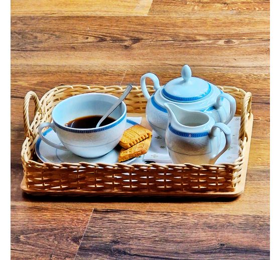 Kit per lavoretti VBS "Vassoio" in rattan