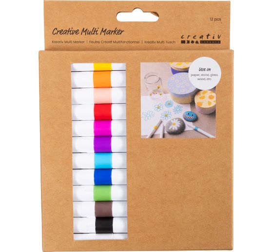 Creative Multi Marker, 12 colours