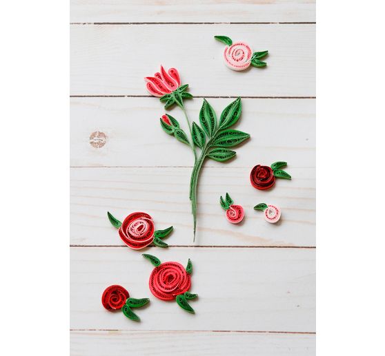 Quilling set "Roses"
