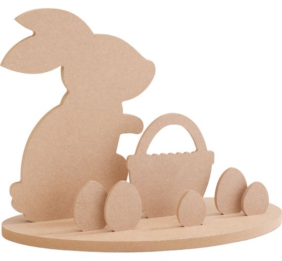 Wooden building kit "Bunny in Easter nest"