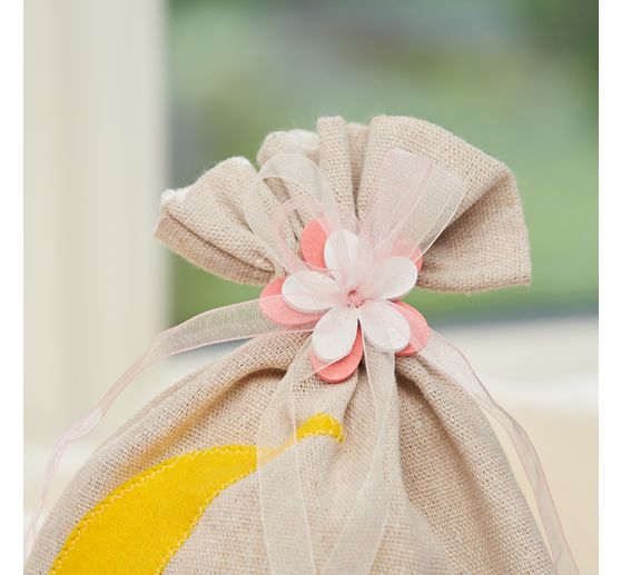 Organza ribbon, 10 mm