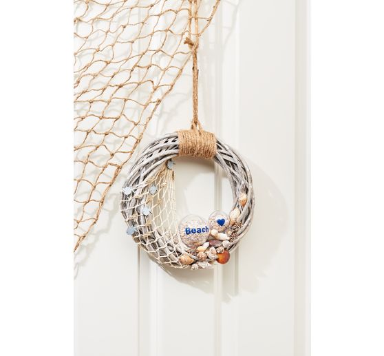 VBS Nastro in rete da pesca, naturale, 13 x 100 cm