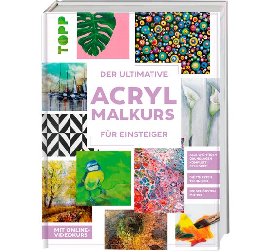 Book "Der ultimative ACRYLMALKURS für Einsteiger"