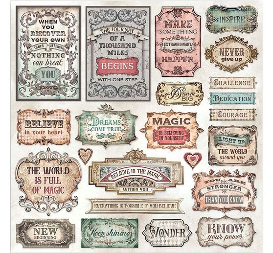 Scrapbook block "Master of Magic"