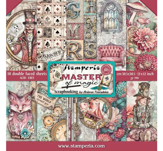 Scrapbook block "Master of Magic"