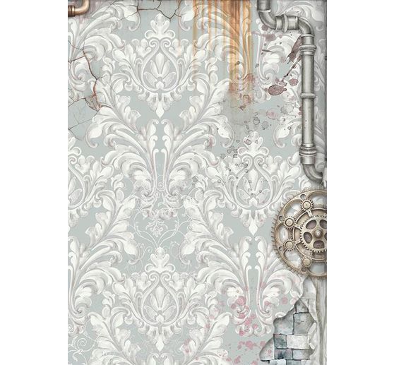 Sfondi in seta di paglia con motivi "Master of Magic".