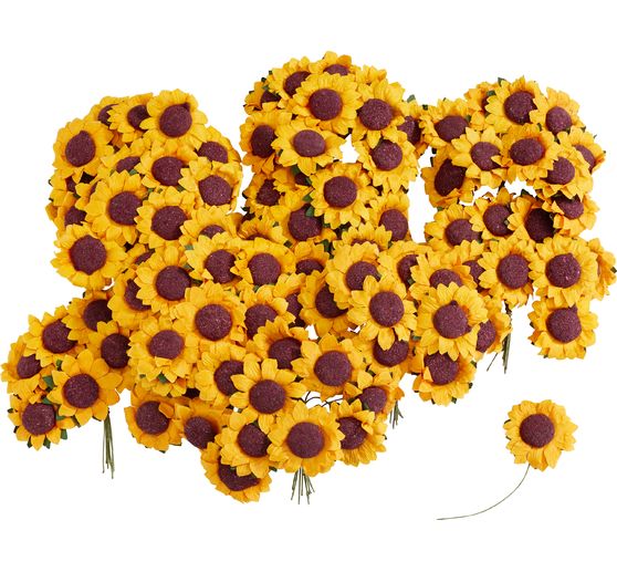 VBS Paper sunflower with wire