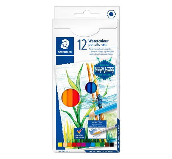 Staedtler Watercolour coloured pencils, set of 12