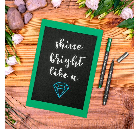 Staedtler Metallic brush marker, set of 10