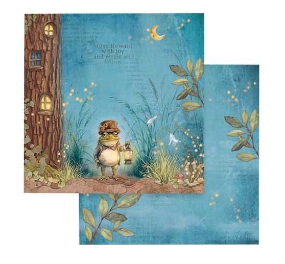 Scrapbook block "Hidden Grove"