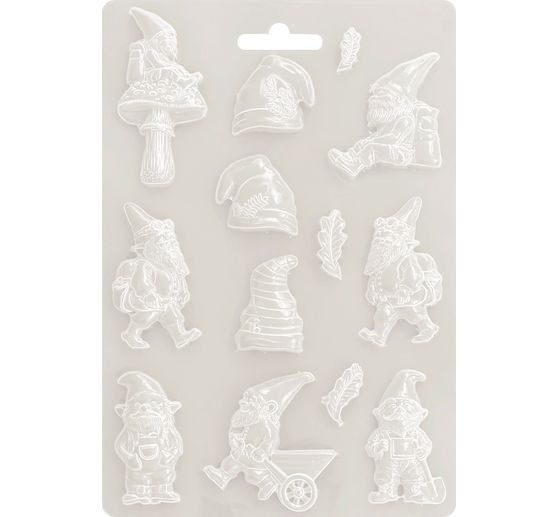 Soft modelling mould "Hidden Grove - Gnome"