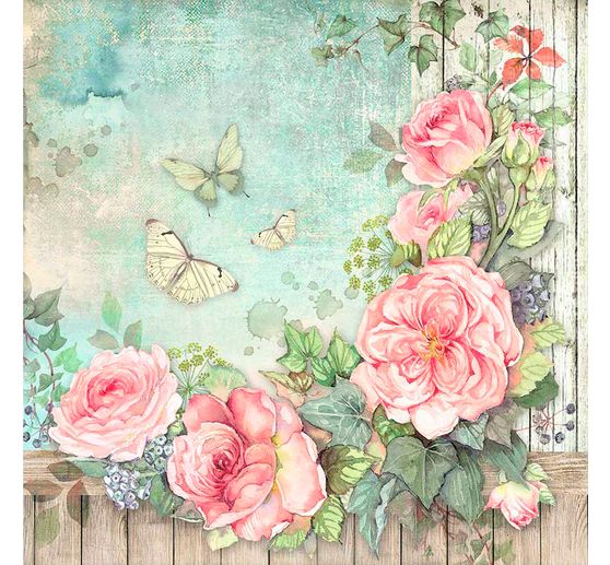 Pacchetto di tessuti "Casa delle rose