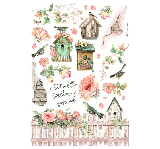 Washi Pad "House of Roses"